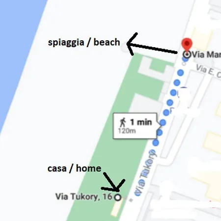 Apartment Fronte Mare, Parcheggio Privato, Wi-fi, Lavatrice